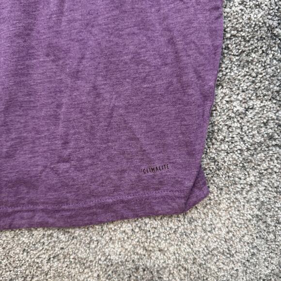 Adidas Hoodie Shirt Mens Small Climalite Long Sleeve Pullover 3 Stripe Athletic - Picture 11 of 12